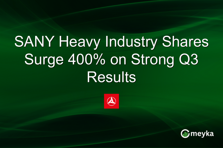 SANY Heavy Industry Shares Surge 400% on Strong Q3 Results