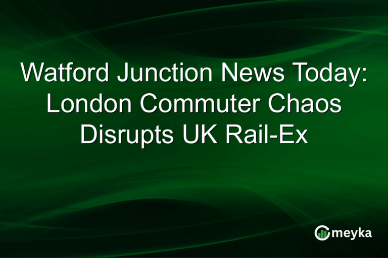 Watford Junction News Today: London Commuter Chaos Disrupts UK Rail-Ex