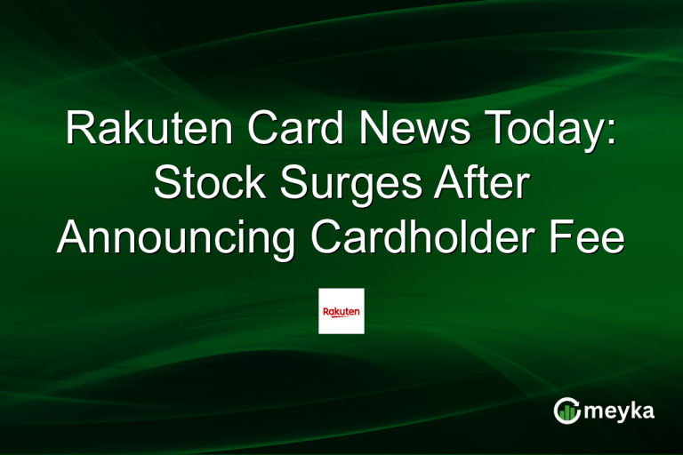 Rakuten Card News Today: Stock Surges After Announcing Cardholder Fee