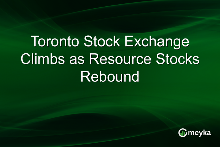 Toronto Stock Exchange Climbs as Resource Stocks Rebound