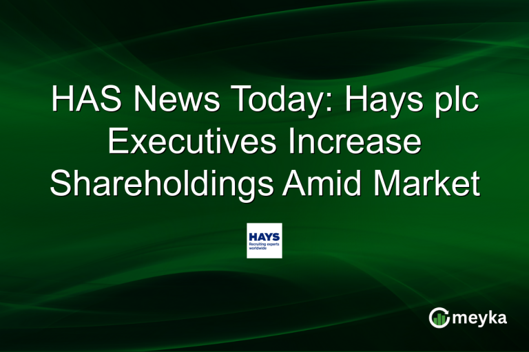 HAS News Today: Hays plc Executives Increase Shareholdings Amid Market