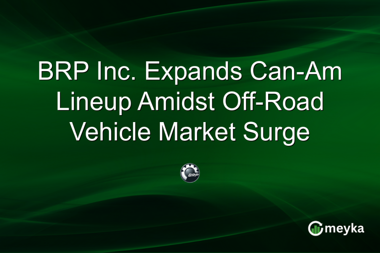 BRP Inc. Expands Can-Am Lineup Amidst Off-Road Vehicle Market Surge