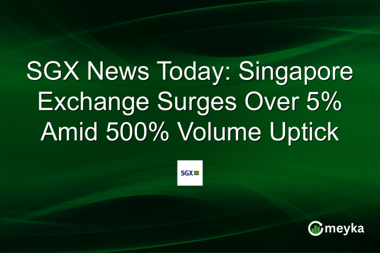 SGX News Today: Singapore Exchange Surges Over 5% Amid 500% Volume Uptick