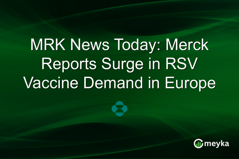MRK News Today: Merck Reports Surge in RSV Vaccine Demand in Europe