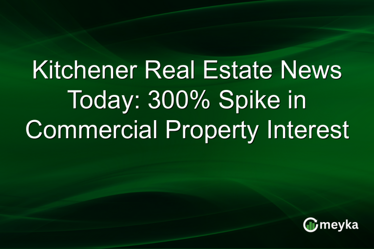 Kitchener Real Estate News Today: 300% Spike in Commercial Property Interest