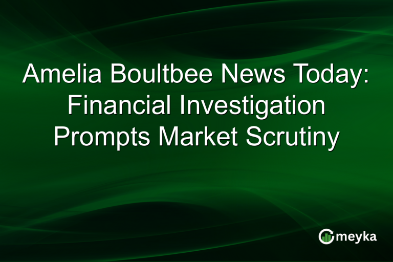 Amelia Boultbee News Today: Financial Investigation Prompts Market Scrutiny