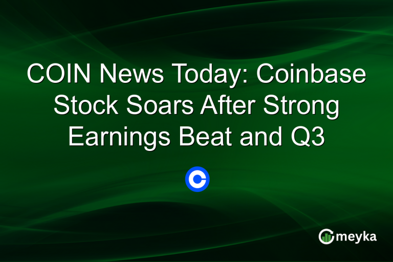 COIN News Today: Coinbase Stock Soars After Strong Earnings Beat and Q3