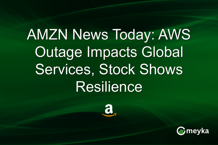AMZN News Today: AWS Outage Impacts Global Services, Stock Shows Resilience