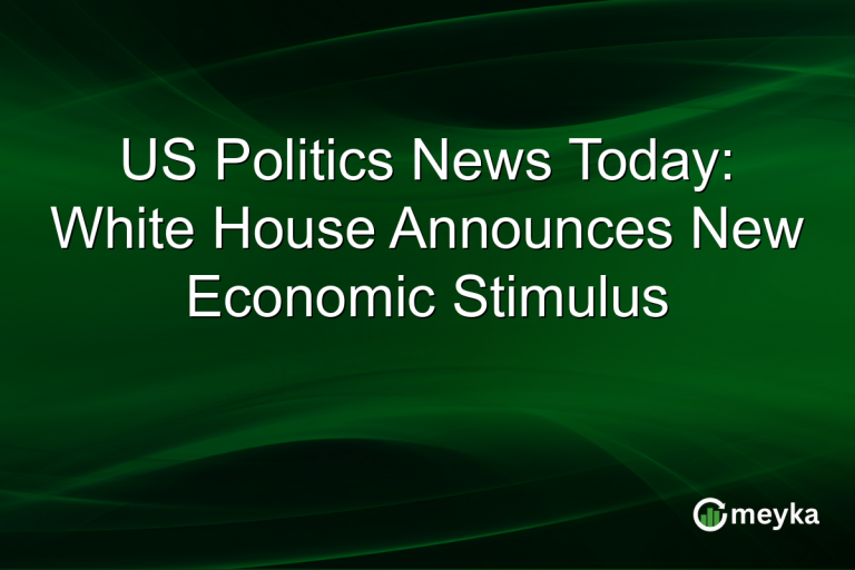 US Politics News Today: White House Announces New Economic Stimulus