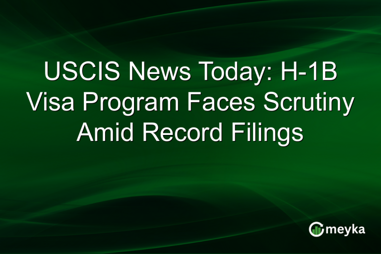 USCIS News Today: H-1B Visa Program Faces Scrutiny Amid Record Filings