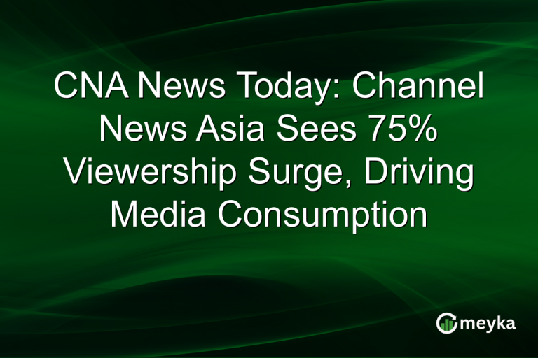 CNA News Today: Channel News Asia Sees 75% Viewership Surge, Driving Media Consumption