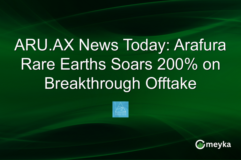 ARU.AX News Today: Arafura Rare Earths Soars 200% on Breakthrough Offtake
