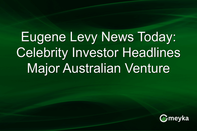 Eugene Levy News Today: Celebrity Investor Headlines Major Australian Venture