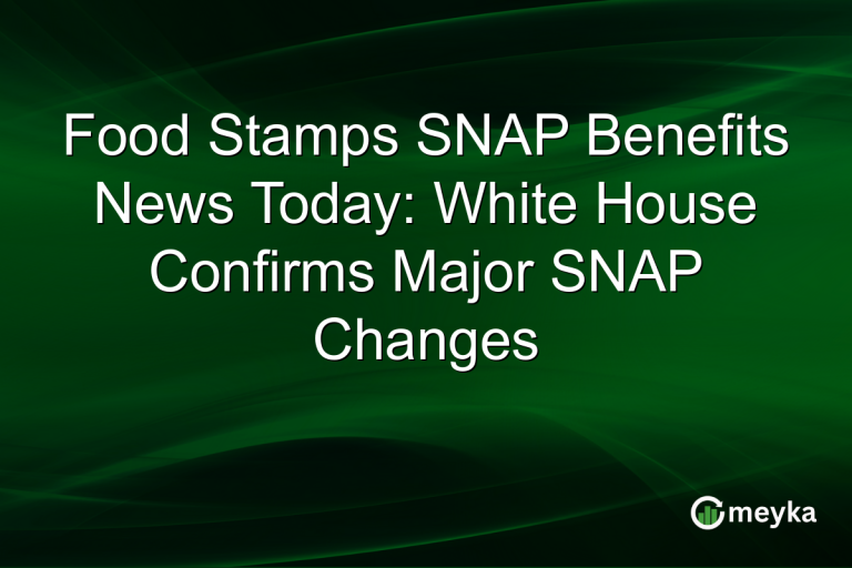 Food Stamps SNAP Benefits News Today: White House Confirms Major SNAP Changes