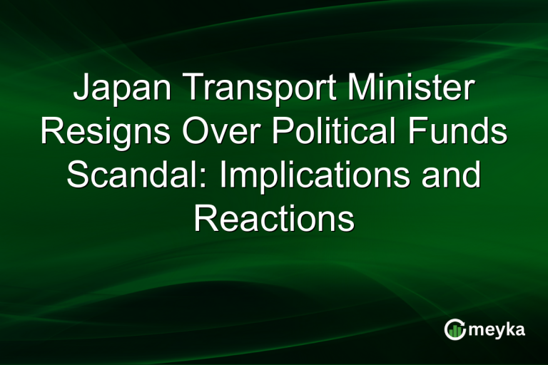 Japan Transport Minister Resigns Over Political Funds Scandal: Implications and Reactions