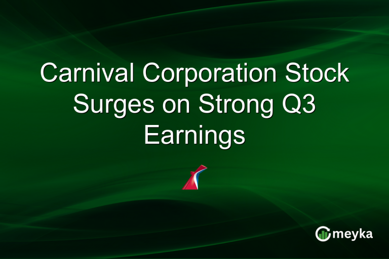 Carnival Corporation Stock Surges on Strong Q3 Earnings