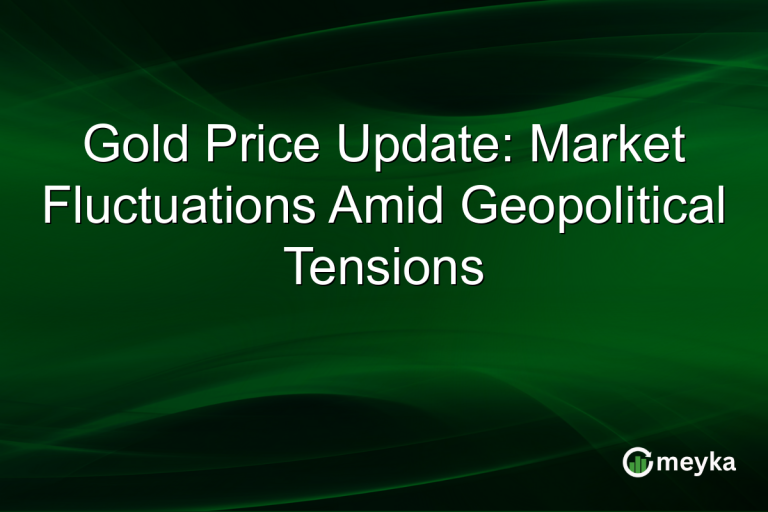 Gold Price Update: Market Fluctuations Amid Geopolitical Tensions