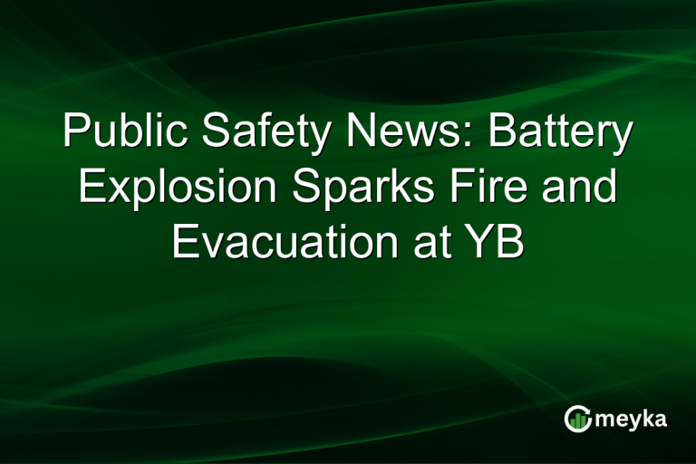 Public Safety News: Battery Explosion Sparks Fire and Evacuation at YB