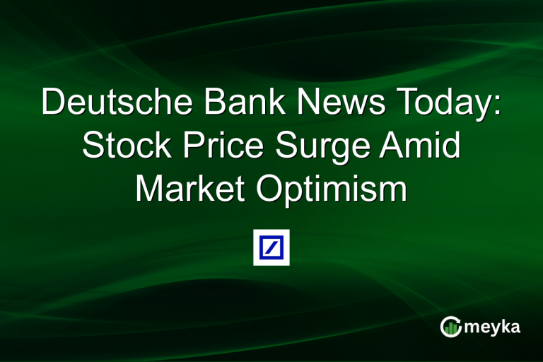 Deutsche Bank News Today: Stock Price Surge Amid Market Optimism