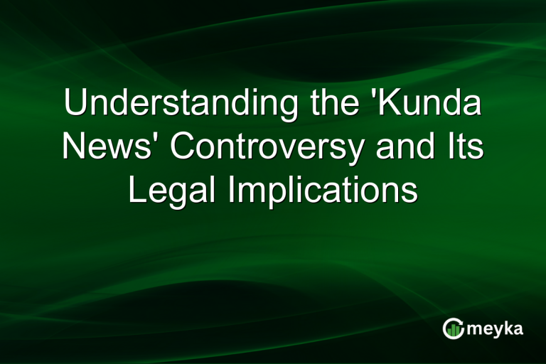 Understanding the 'Kunda News' Controversy and Its Legal Implications