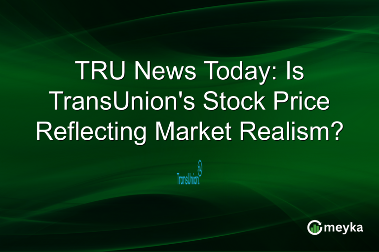 TRU News Today: Is TransUnion's Stock Price Reflecting Market Realism?