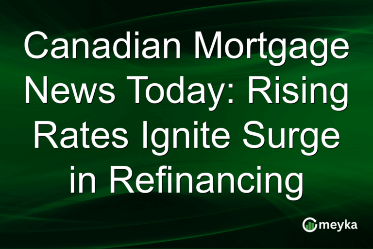 Canadian Mortgage News Today: Rising Rates Ignite Surge in Refinancing