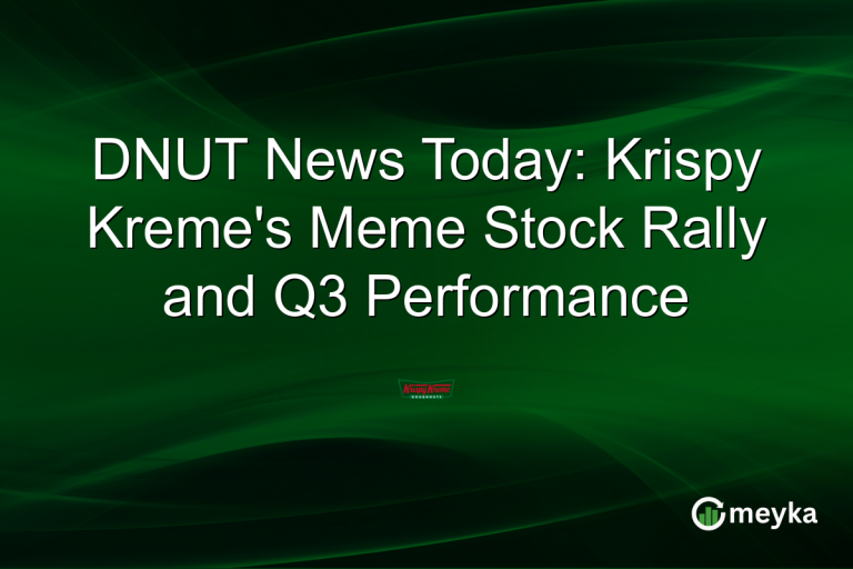 DNUT News Today: Krispy Kreme's Meme Stock Rally and Q3 Performance