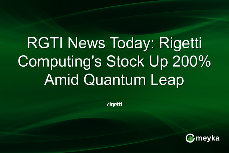 RGTI News Today: Rigetti Computing's Stock Up 200% Amid Quantum Leap