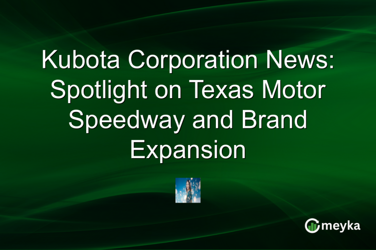 Kubota Corporation News: Spotlight on Texas Motor Speedway and Brand Expansion
