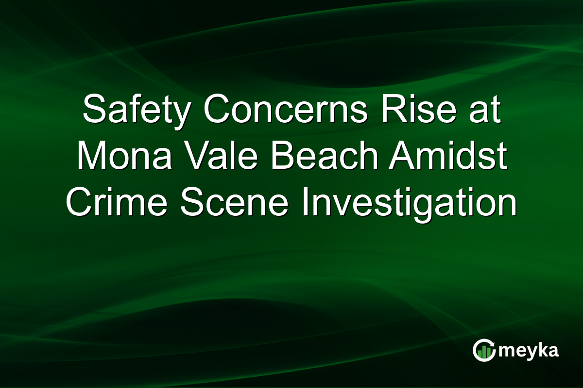 Safety Concerns Rise at Mona Vale Beach Amidst Crime Scene Investigation