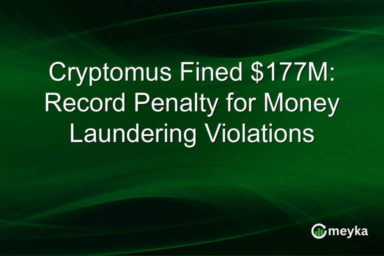 Cryptomus Fined $177M: Record Penalty for Money Laundering Violations
