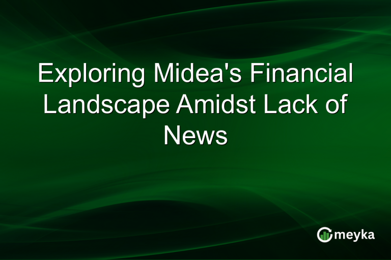 Exploring Midea's Financial Landscape Amidst Lack of News