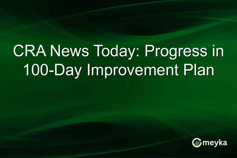 CRA News Today: Progress in 100-Day Improvement Plan