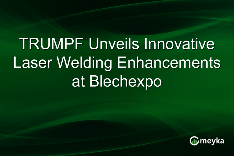TRUMPF Unveils Innovative Laser Welding Enhancements at Blechexpo