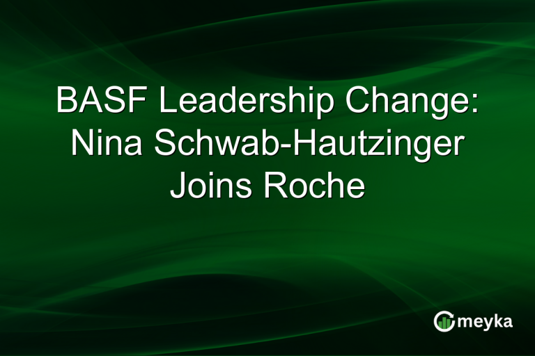 BASF Leadership Change: Nina Schwab-Hautzinger Joins Roche
