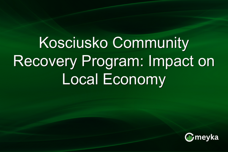 Kosciusko Community Recovery Program: Impact on Local Economy
