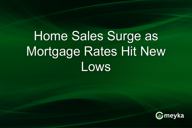 Home Sales Surge as Mortgage Rates Hit New Lows