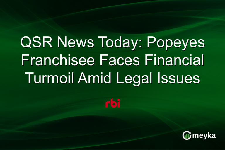QSR News Today: Popeyes Franchisee Faces Financial Turmoil Amid Legal Issues