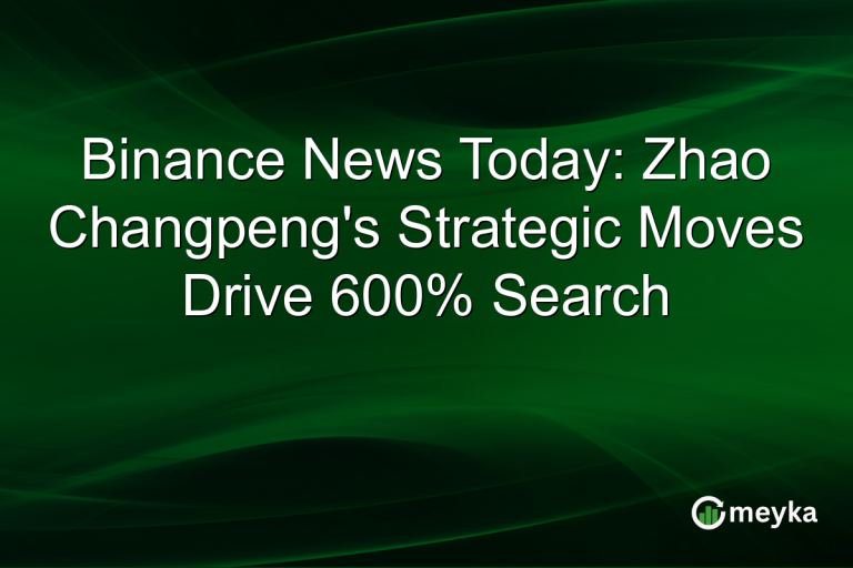 Binance News Today: Zhao Changpeng's Strategic Moves Drive 600% Search