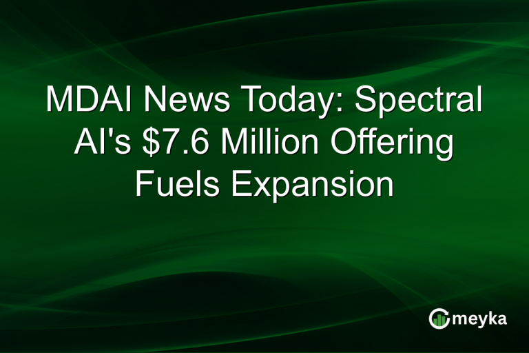 MDAI News Today: Spectral AI's $7.6 Million Offering Fuels Expansion