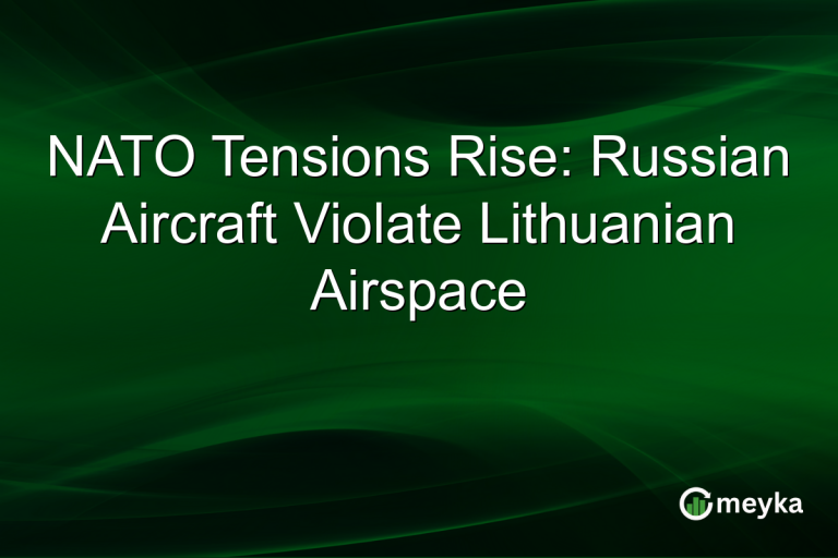 NATO Tensions Rise: Russian Aircraft Violate Lithuanian Airspace