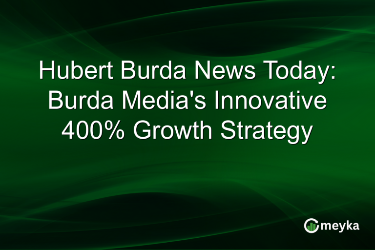 Hubert Burda News Today: Burda Media's Innovative 400% Growth Strategy