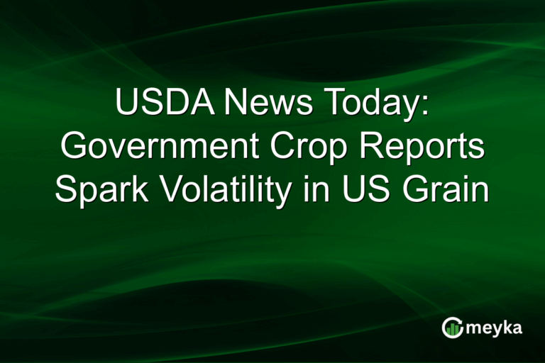 USDA News Today: Government Crop Reports Spark Volatility in US Grain