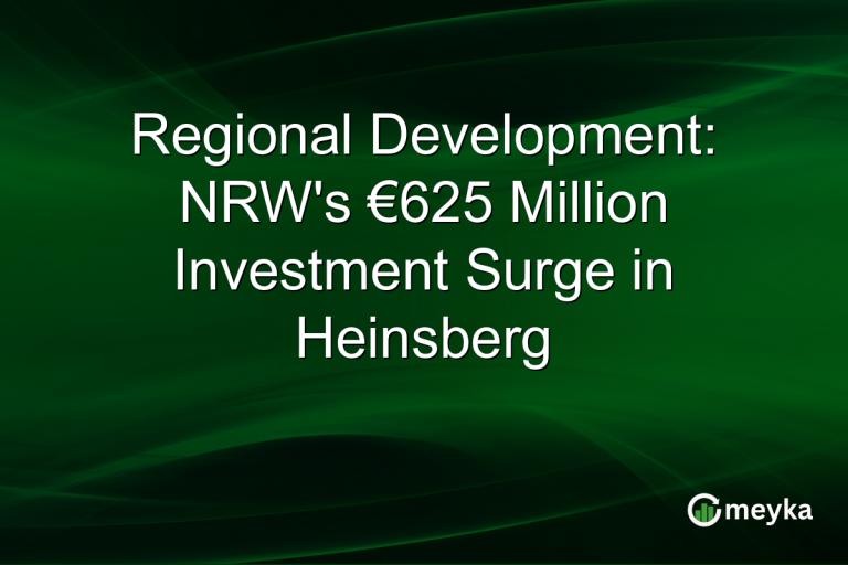 Regional Development: NRW's €625 Million Investment Surge in Heinsberg