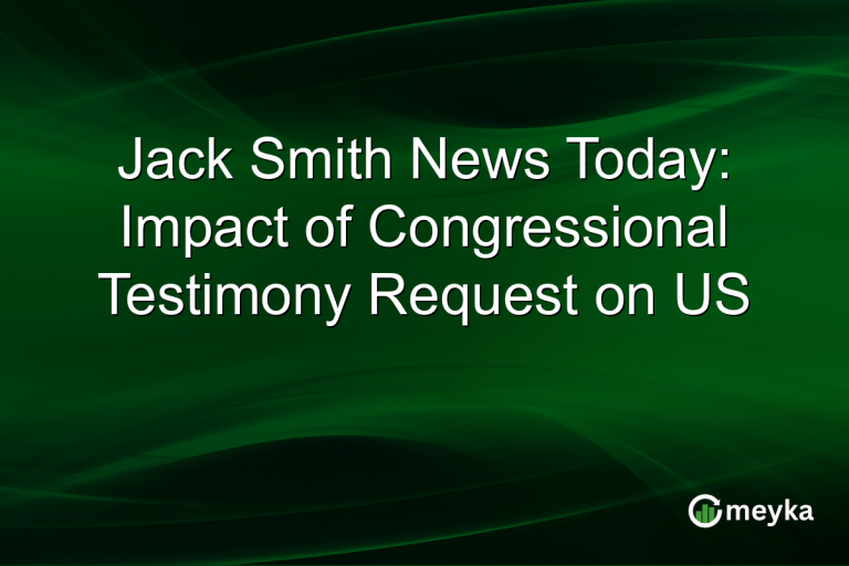 Jack Smith News Today: Impact of Congressional Testimony Request on US