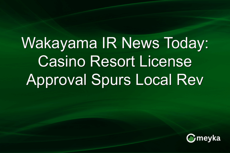Wakayama IR News Today: Casino Resort License Approval Spurs Local Rev