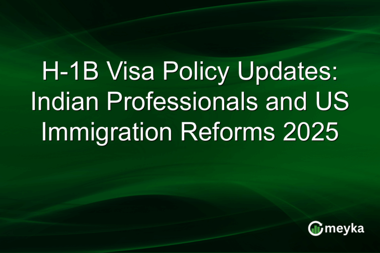 H-1B Visa Policy Updates: Indian Professionals and US Immigration Reforms 2025
