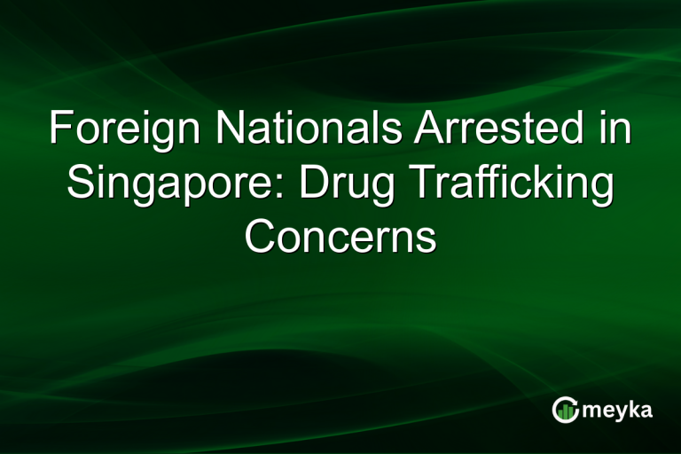 Foreign Nationals Arrested in Singapore: Drug Trafficking Concerns