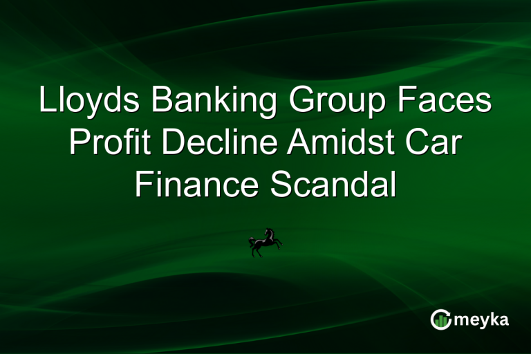 Lloyds Banking Group Faces Profit Decline Amidst Car Finance Scandal