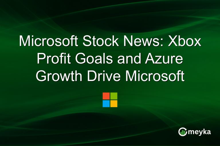 Microsoft Stock News: Xbox Profit Goals and Azure Growth Drive Microsoft